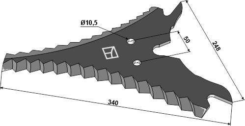 STRAUTMANN Silage Knive – Strautmann Mega Vitesse, Strautmann Giga Vitesse